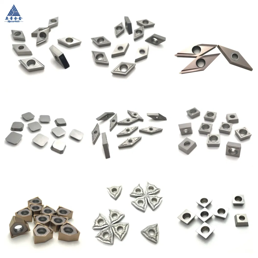 Non Standard CNC Al Aluminum Blades Tungsten Carbide Inserts for Cutting Steel
