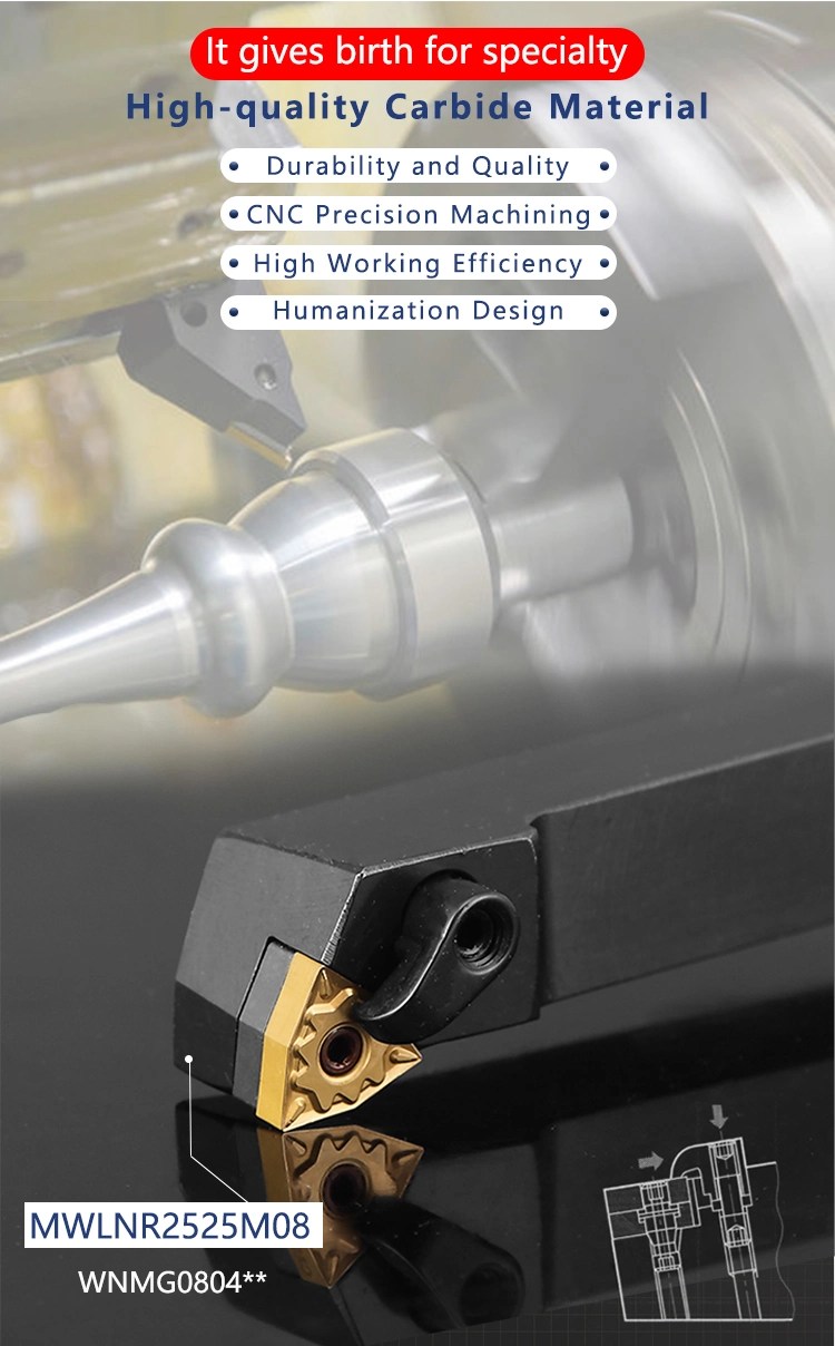 Seno Standard Trough Type Cutter CNC Lathe Turning Tools Insert Wnmg080408 Carbide Inserts