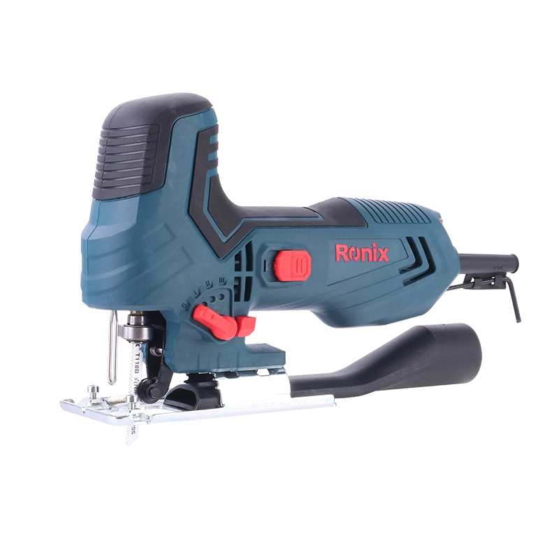Ronix 4101 550W Electric Jig Saw Tool with 3 Variable Speeds 4 Orbital Sets 0-3000rpm for Metal PVC Ceramic Wood Cutting Jig Saw