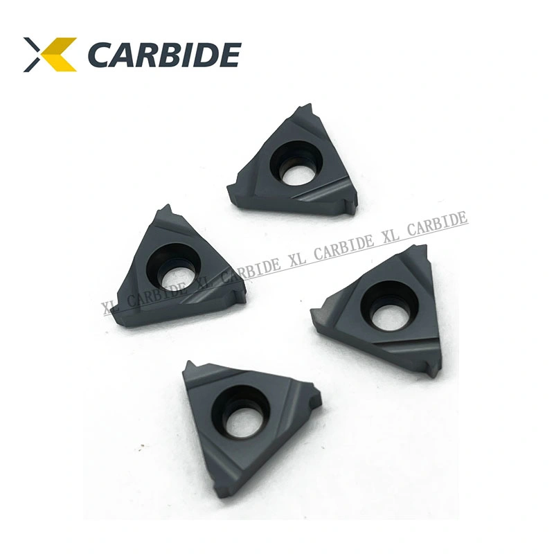 Zhuzhou XL Carbide CNC Cutter Carbide Threading Inserts Turning Tools 16er 2.5 ISO Cutting Inserts