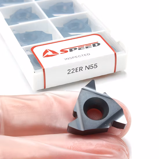 Insight Factory CNC Turning Too High Speed 16IR AG60 Standard Carbide Grooving Insert